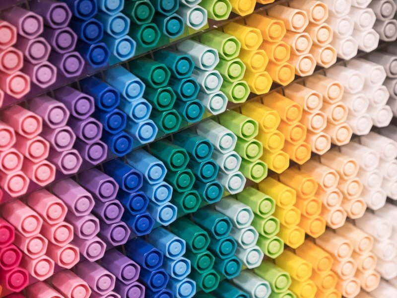 Colorful Markers